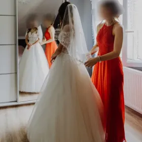 Suknia ślubna xxs/xs