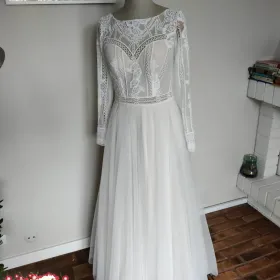 Piękna Suknia Ślubna boho