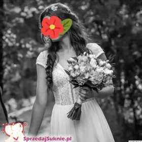 Suknia ślubna dla niskiej panny młodej 