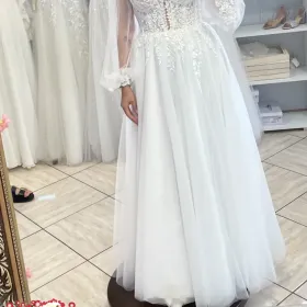 Suknia ślubna księżniczka 