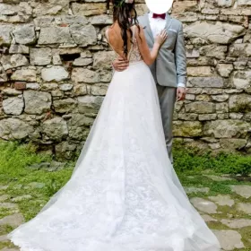 Zjawiskowa suknia ślubna 