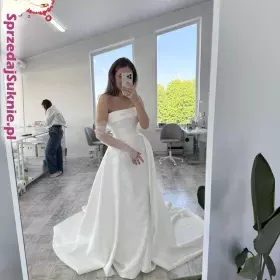 Ekskluzywna suknia ślubna od projektanta | transformer | jak nowa