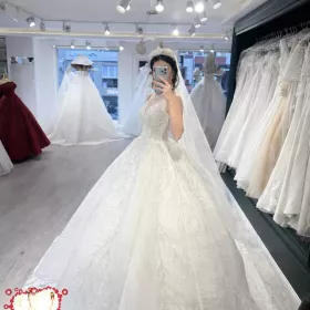 Suknia ślubna księżniczka 