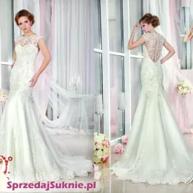 Suknia ślubna syrenka