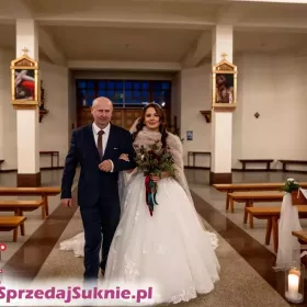 Suknia ślubna princessa Justin Alexander Signature