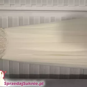 Suknia ślubna ecru 