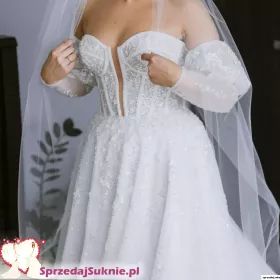 Suknia ślubna Addison projektu Angeo Bridal