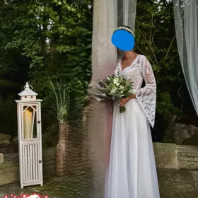 Suknia slubna boho 