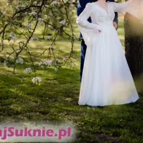 Suknia ślubna boho 
