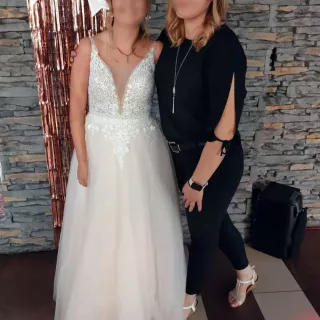 Koronkowa suknia ślubna rozmiar 36-38