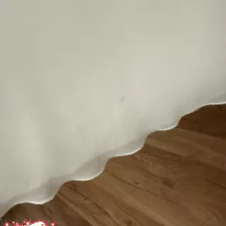 Suknia ślubna muślinowa z tiulowym rękawem 