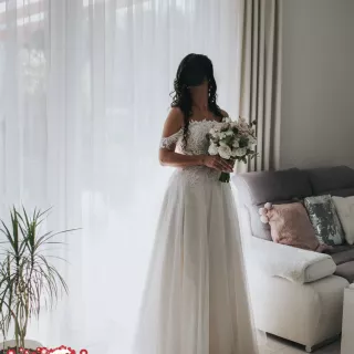 Sprzedam  suknie ślubną w stylu księżniczki