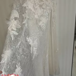 Suknia ślubna - Atelier Aleksandra Mirosław (projekt indywidualny) 