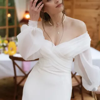 Suknia ślubna Maria Anette 5208, rozmiar 40 (M), po czyszczeniu, stan idealny