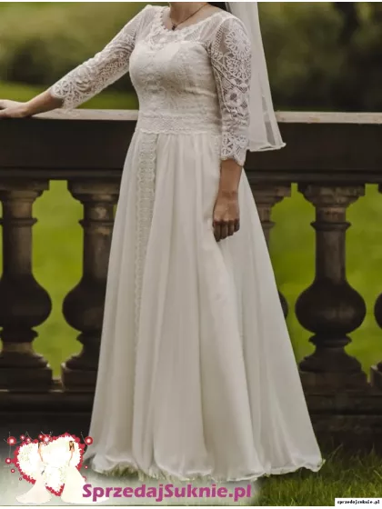 Suknia ślubna + welon