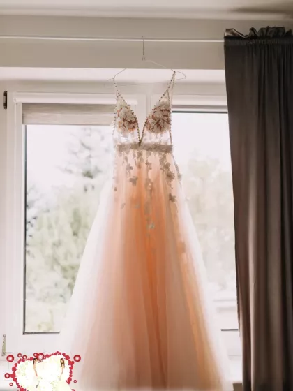 Suknia z długim trenem Patrycji Kujawy