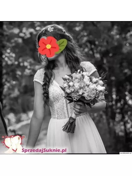 Suknia ślubna dla niskiej panny młodej 