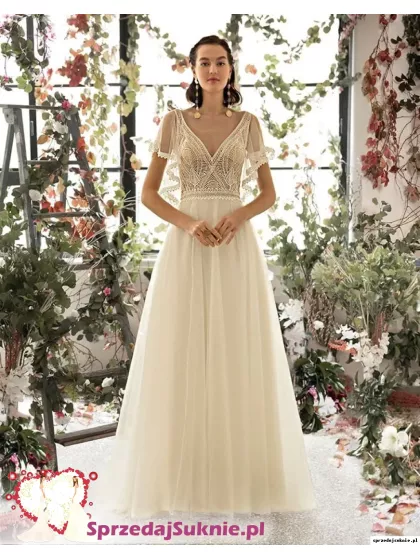Luksusowa Suknia Ślubna - Wyprzedaż