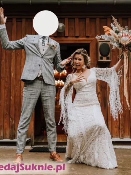 Boho suknia ślubna Katy Corso