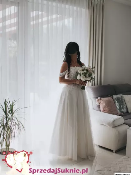 Sprzedam  suknie ślubną w stylu księżniczki