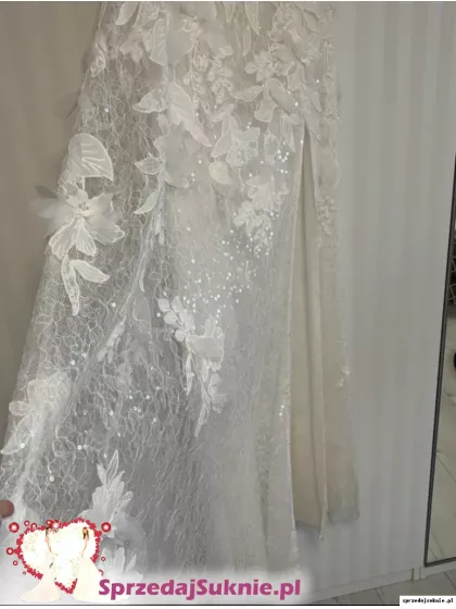 Suknia ślubna - Atelier Aleksandra Mirosław (projekt indywidualny) 