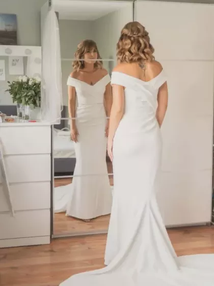 piękna suknia ślubna