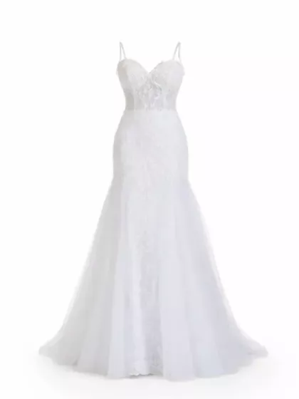 Biała suknia ślubna koronka S/M