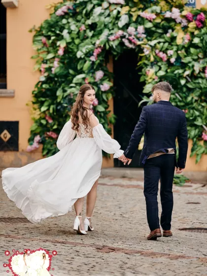 Suknia ślubna boho/romantyczna