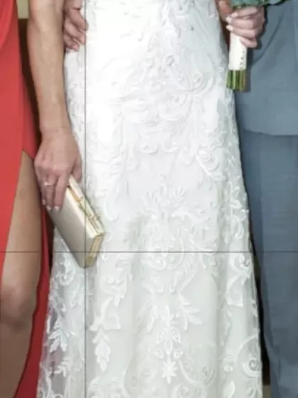 Piękna suknia ślubna S/M