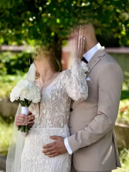 Suknia ślubna rybka Salon Sukien Ślubnych Joanna 